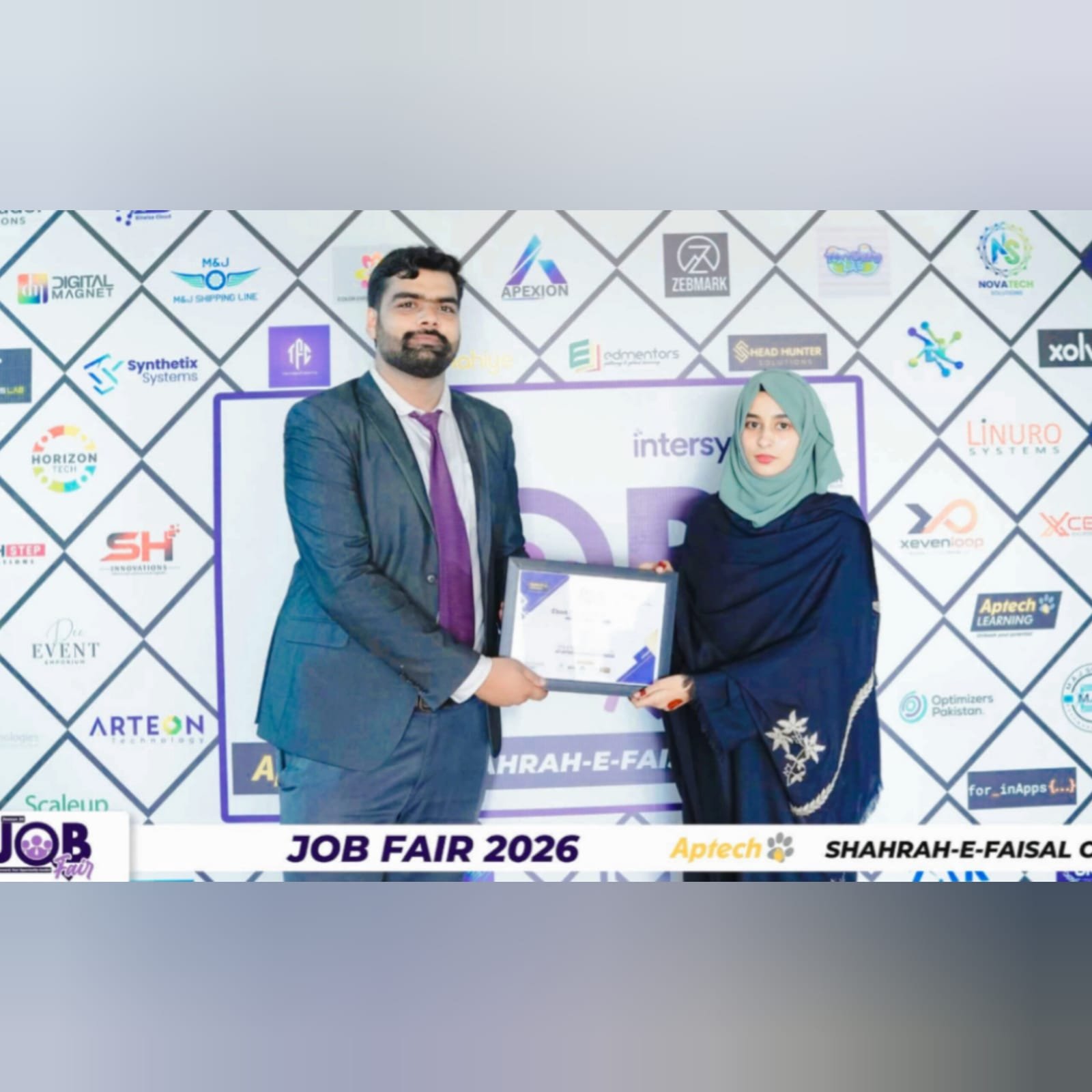 Industry Partnership and Recruitment Drive Appreciation Award